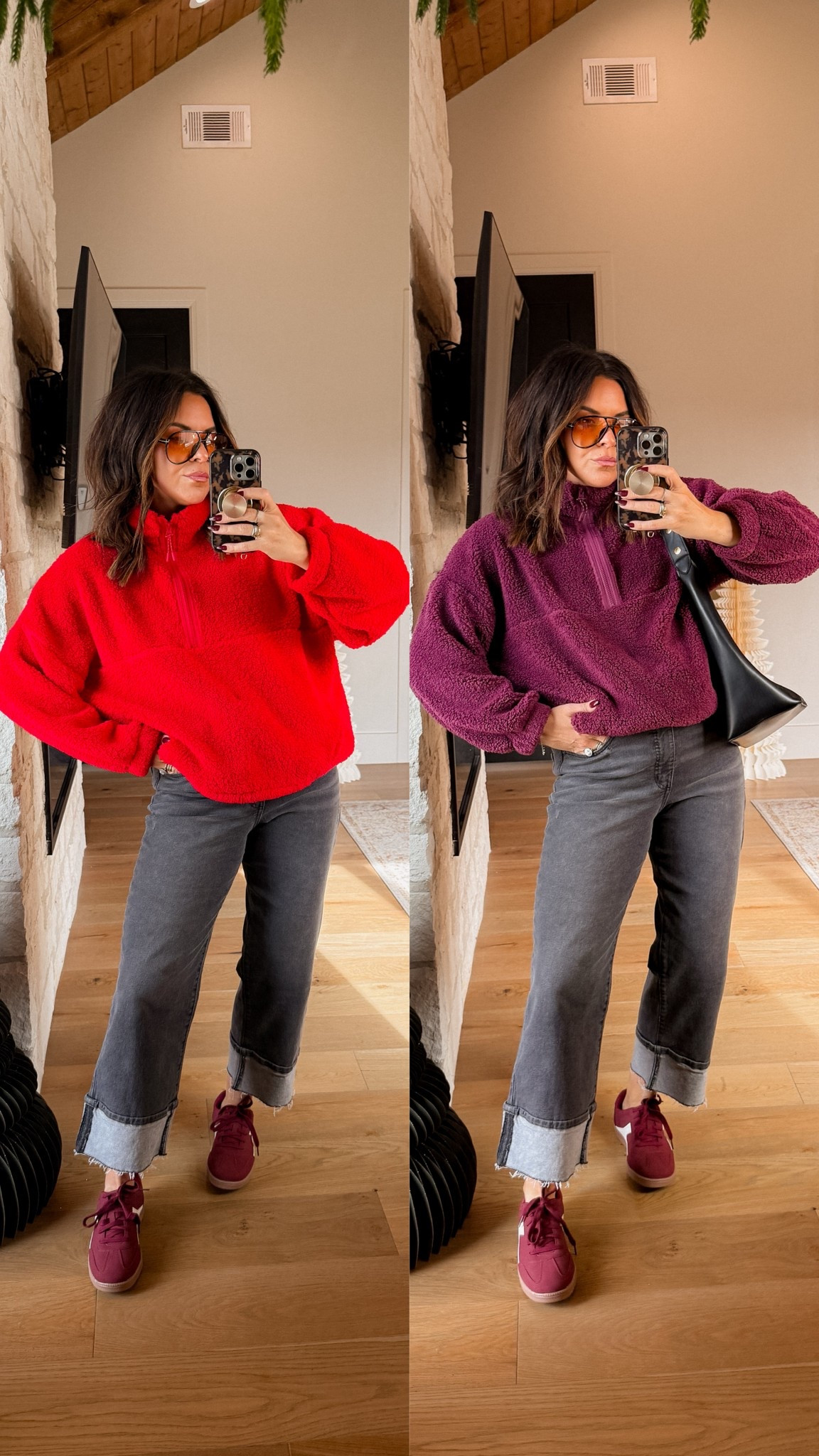 $11 sherpa pullovers from Walmart 10/10
Wearing an XL
Jeans: TTS with a little stretch 
Shoes all fit true to size

#LTKootd #LTKFindsUnder50 #LTKMidsize

#LTKMidsize #LTKGiftGuide #LTKFindsUnder50