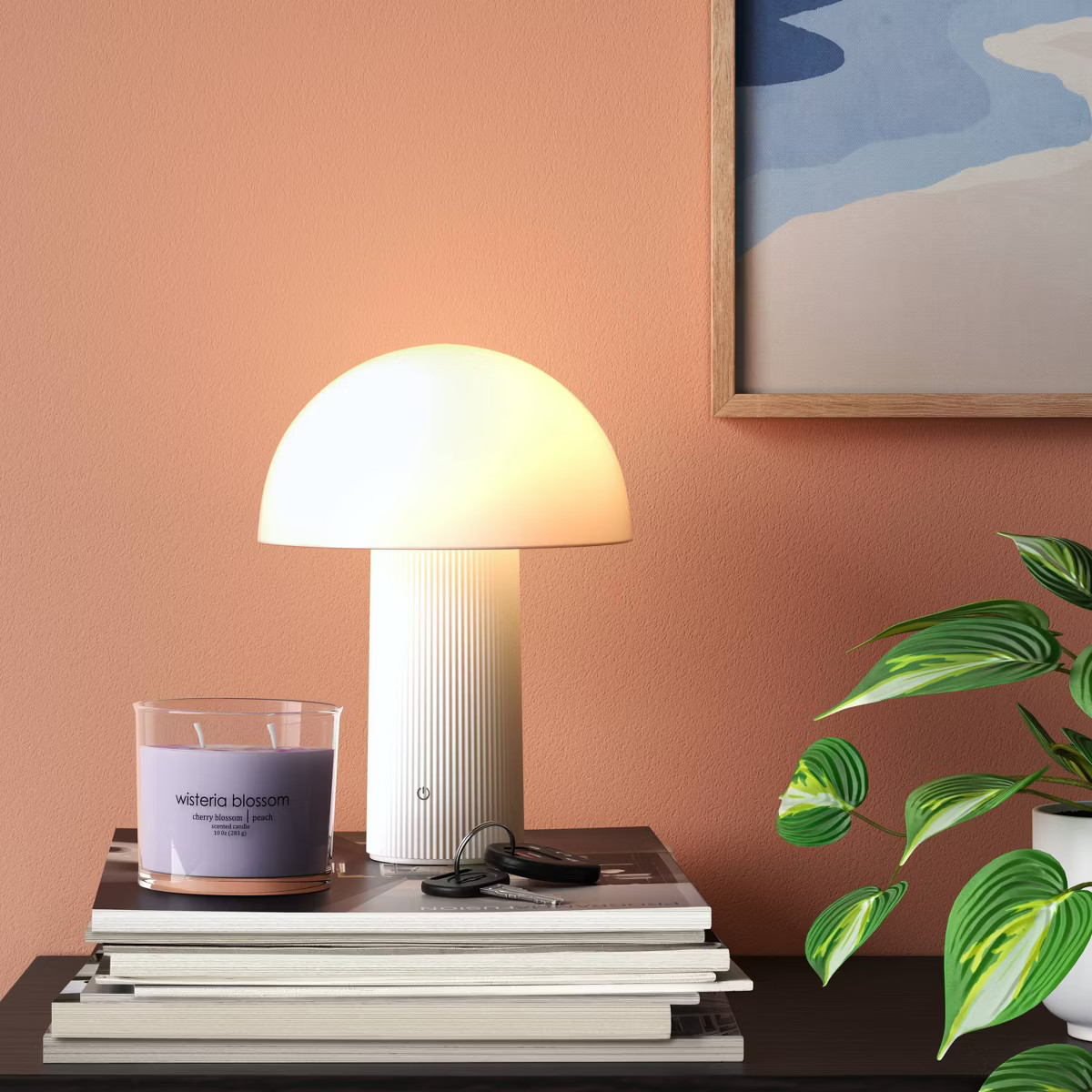 Portable Mushroom Lamp with Rechargeable Battery (Includes LED Light Bulb) - Room Essentials™ | Target