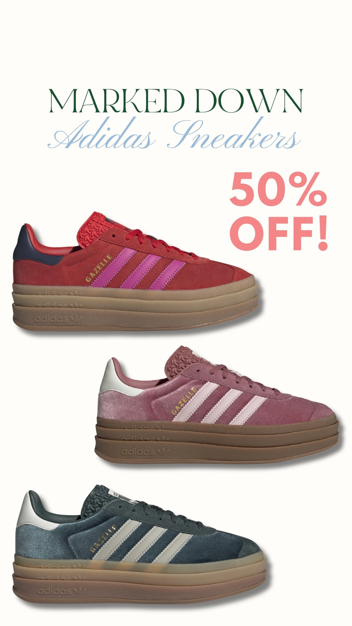 Such a good price drop on Adidas- grab them while you can!! 

#LTKShoeCrush #LTKFamily #LTKSaleAlert