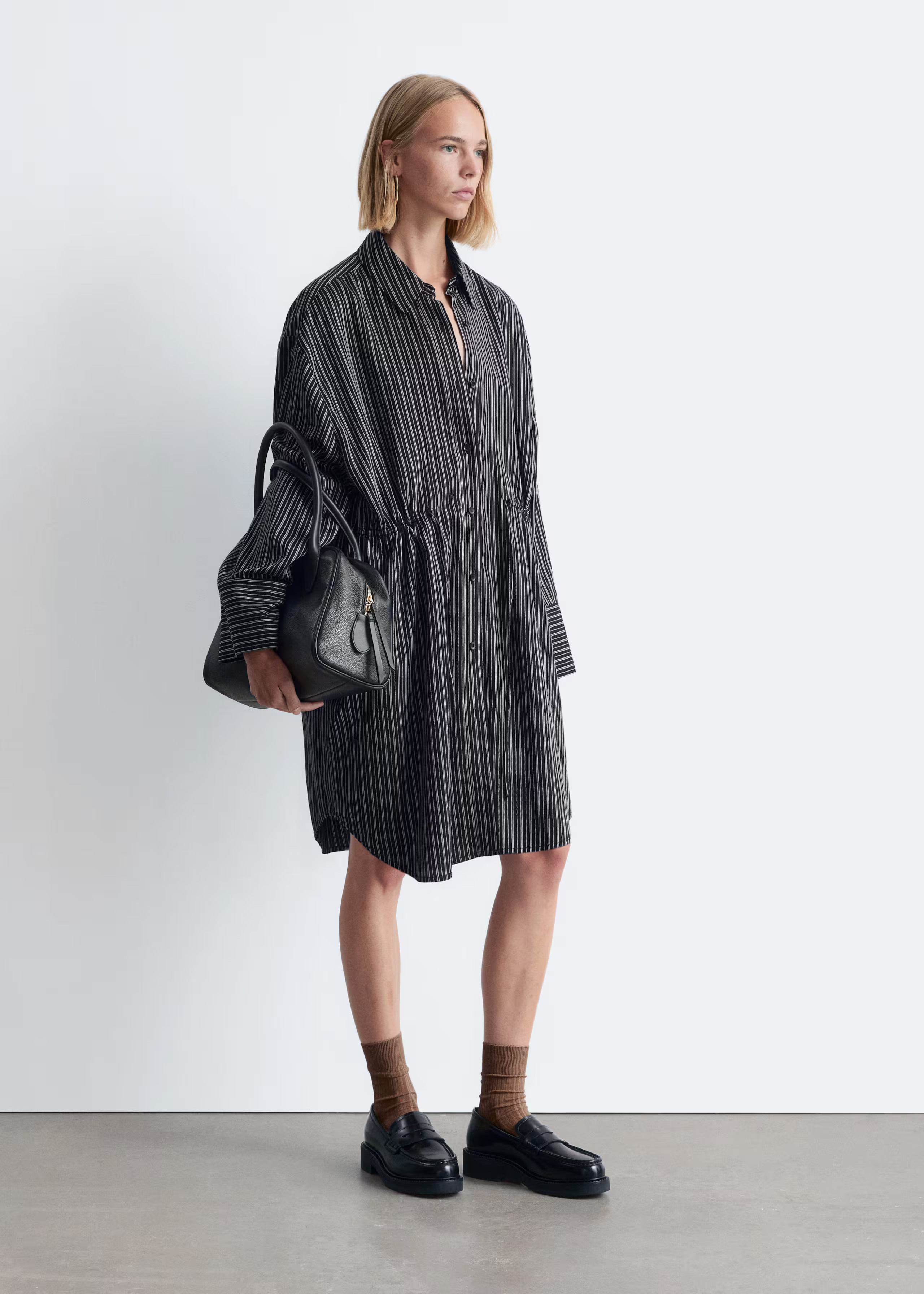 Oversized Mini Shirt Dress | & Other Stories UK