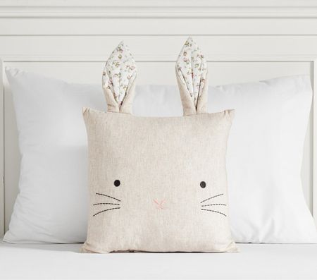 The cutest little Easter bunny accent pillows 

#LTKsalealert #LTKSpringSale #LTKSeasonal