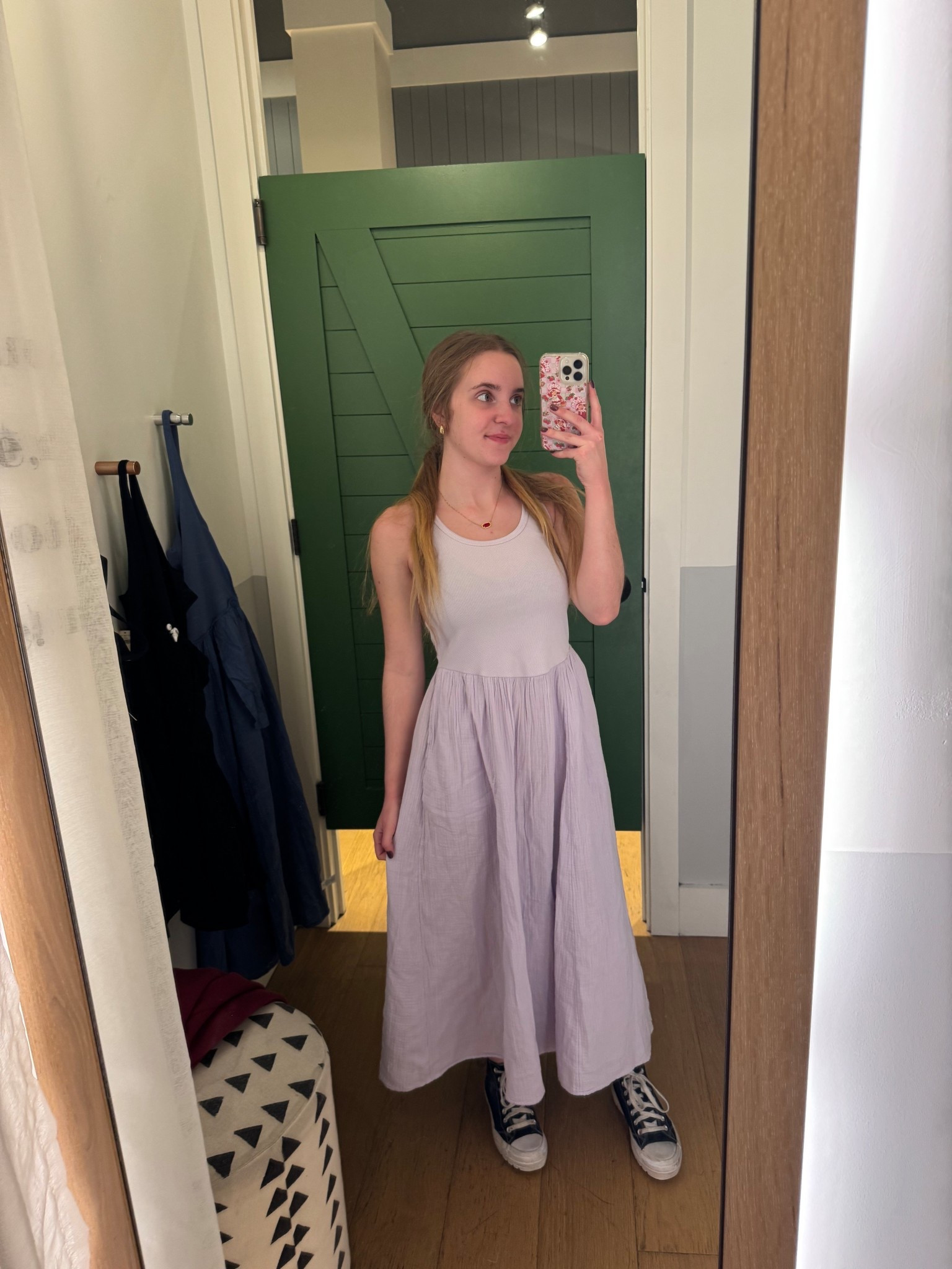 I’m wearing the at the barre cross back dress from aerie in the color purple and size small! 💜 this dress is so springy and the material is incredibly comfortable!

#LTKSeasonal #LTKootd #LTKPetite