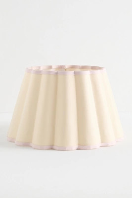 Scalloped Empire Fabric Trimmed Lamp Shade | Anthropologie (US)