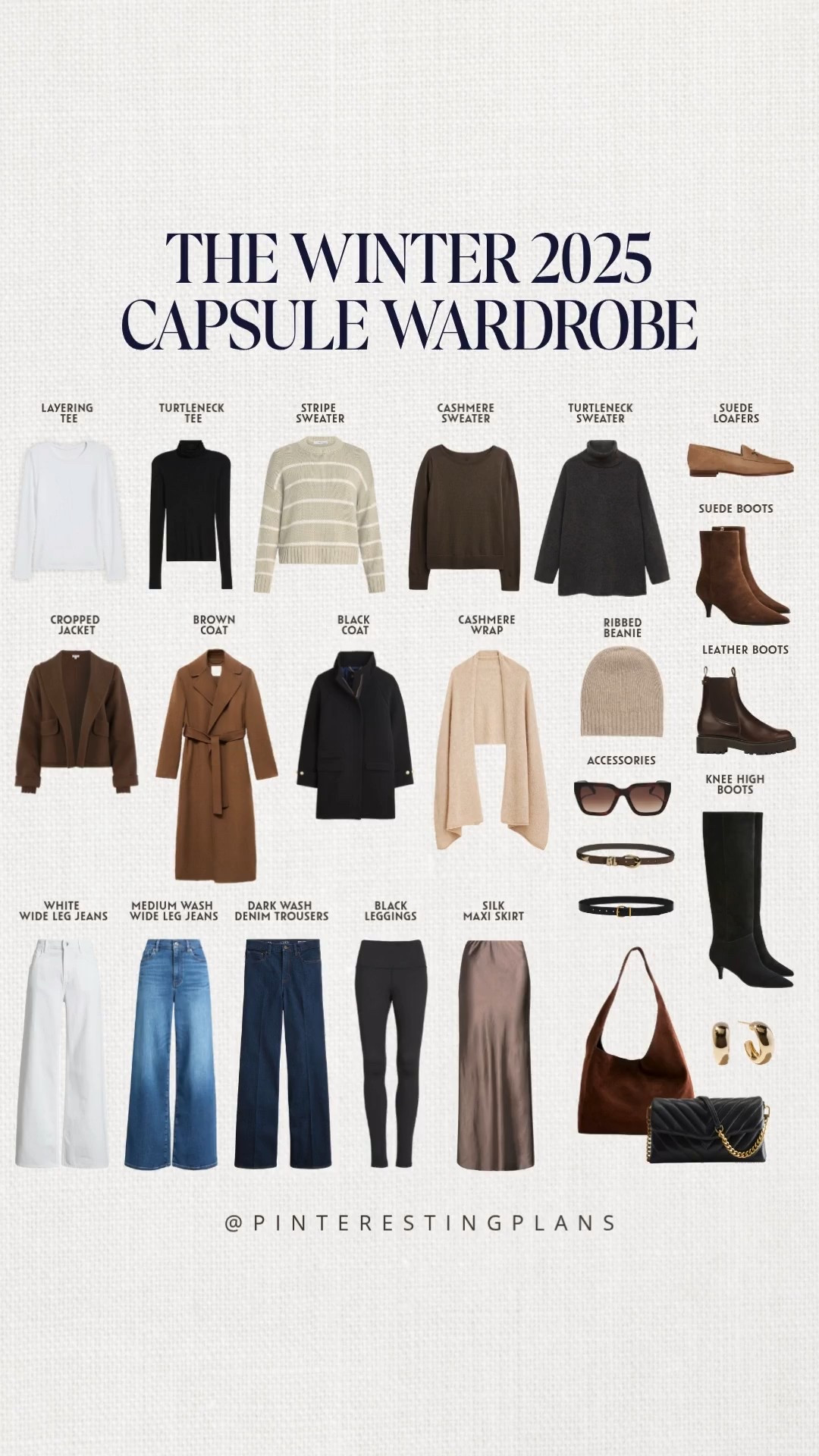 My winter 2025 capsule wardrobe is here! A capsule wardrobe is all about simplifying your closet and curating intentional pieces you truly love

See the blog for more details! pinterestingplans.com/winter-capsule-wardrobe

#LTKFindsUnder100 #LTKOver40 #LTKSaleAlert