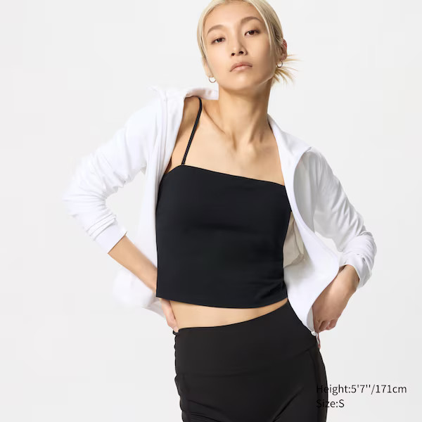 AIRism Cropped Bra Tube Top | UNIQLO US | UNIQLO (US)