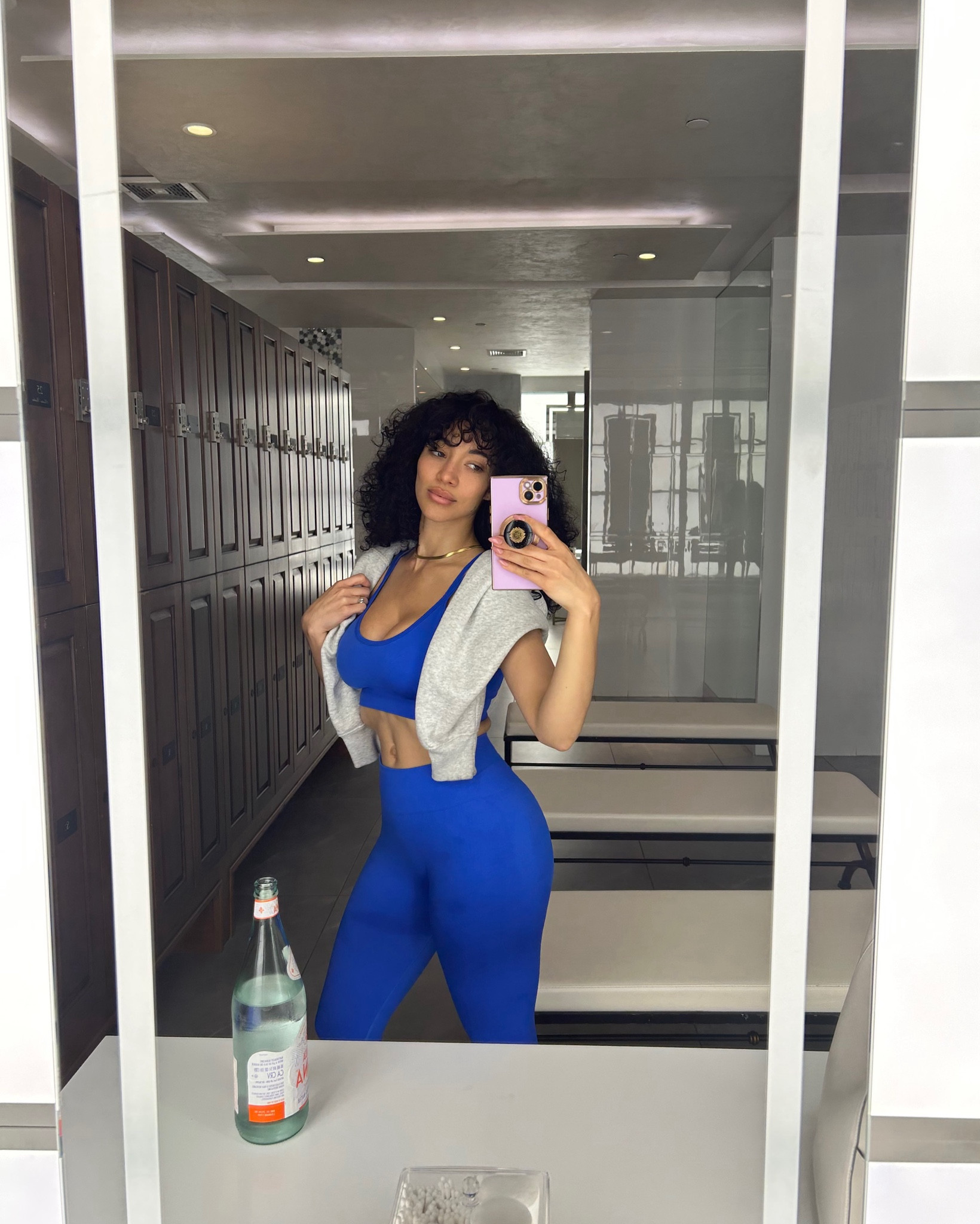 I originally ordered this set from Amazon Canada. However I tagged similar ones below based on what it available on Amazon US. But if you want the exact one from Amazon CA search for “Vizobi  Seamless Workout Sets for Women Sexy Halter Sports Bras with Shorts Leggings 2 Piece Yoga Outfits Crop Tops Gym Tracksuit” 💙