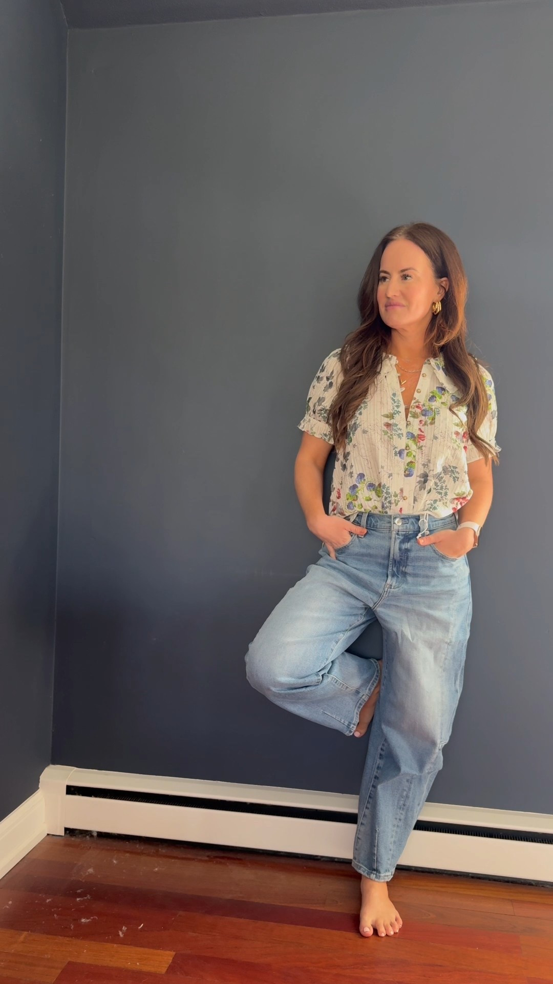 Barrel Jeans Search 
Pair 1: AG Hattie 
Pair 2: Pistola 