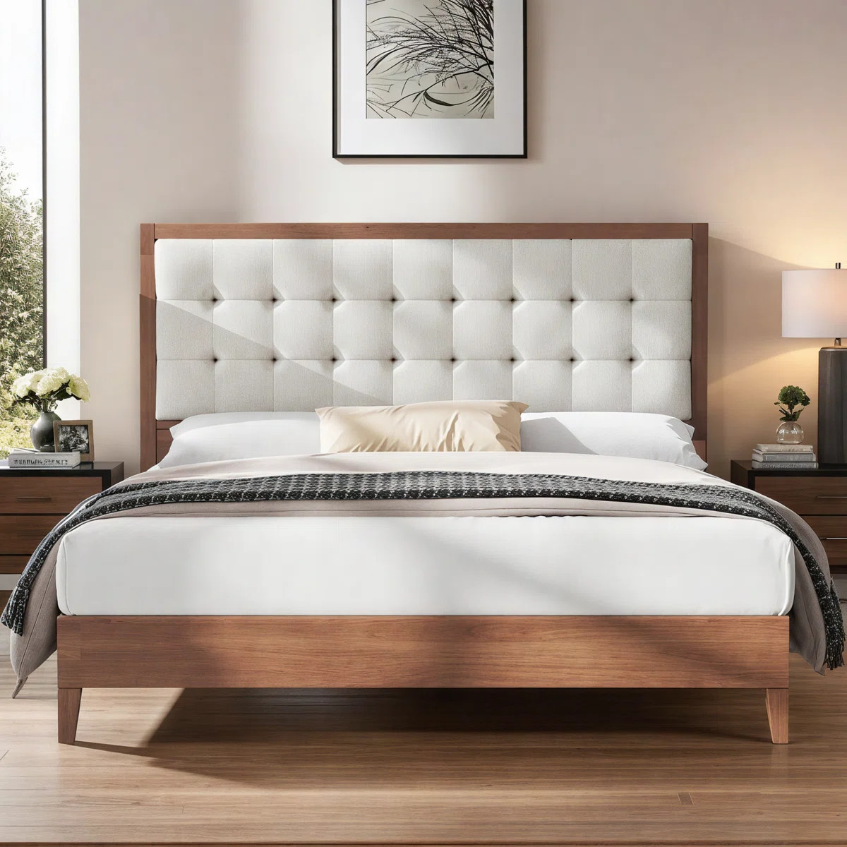 Behka Upholstered Platform Bed | Wayfair North America