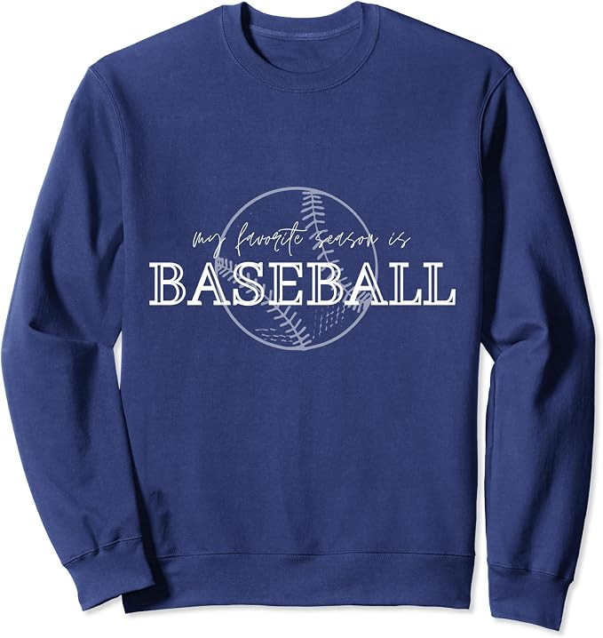 My Favorite Season is Baseball Sweatshirt | Amazon (US)