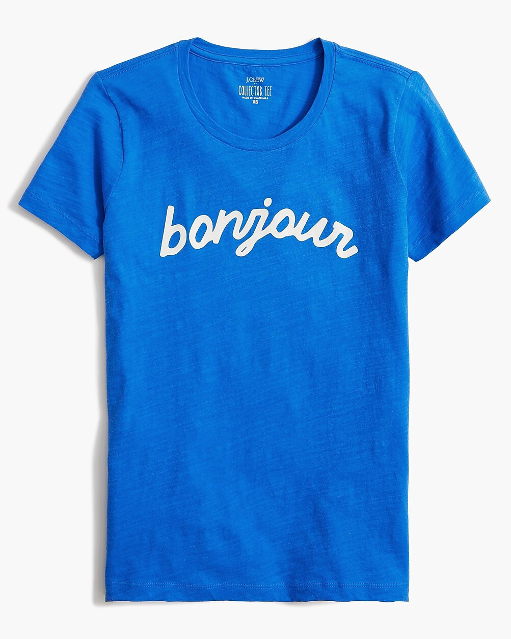 Bonjour graphic tee | J.Crew Factory