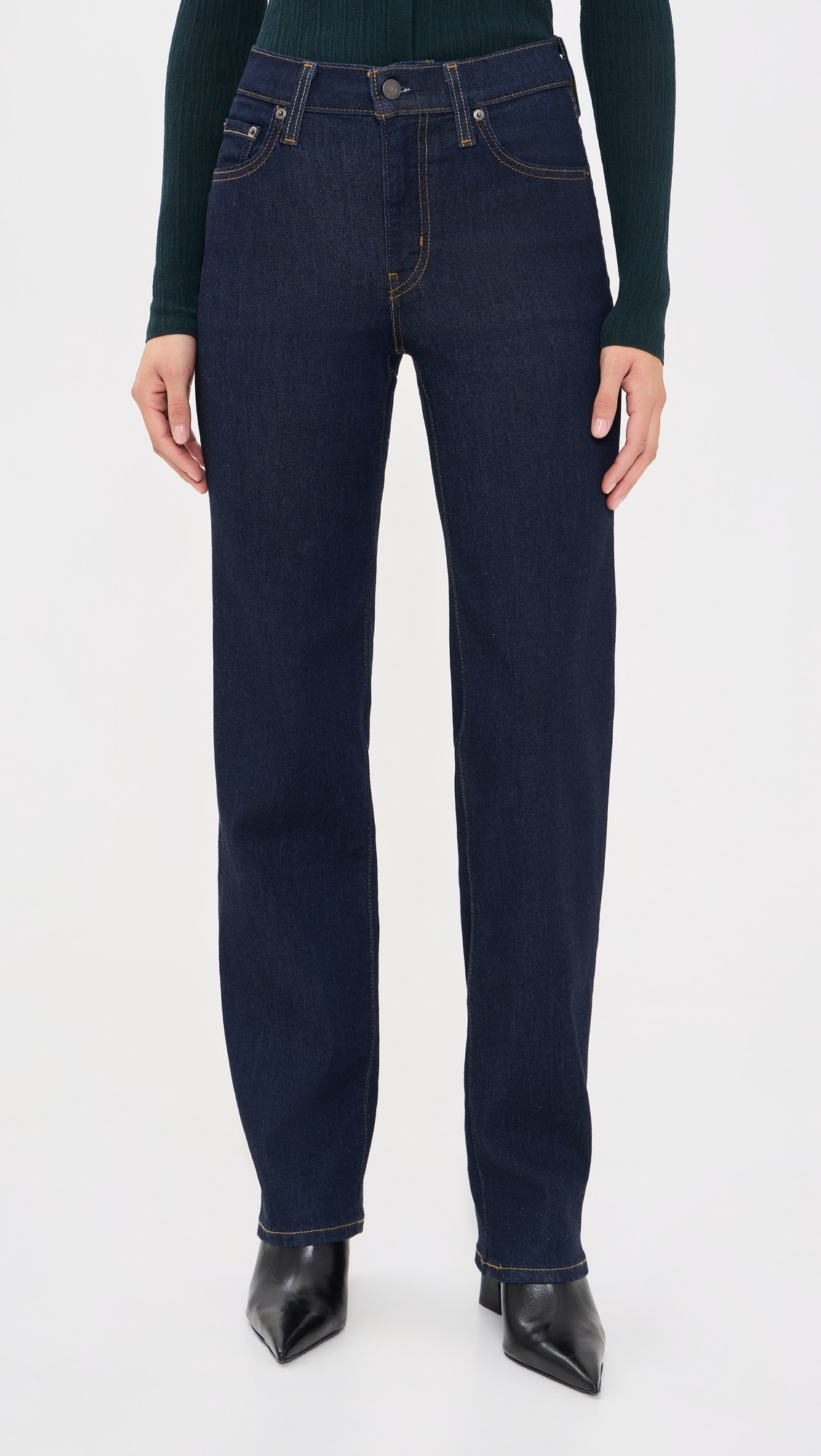 Levi's 723 Straight Jeans True Blue Rinse 30 | Shopbop
