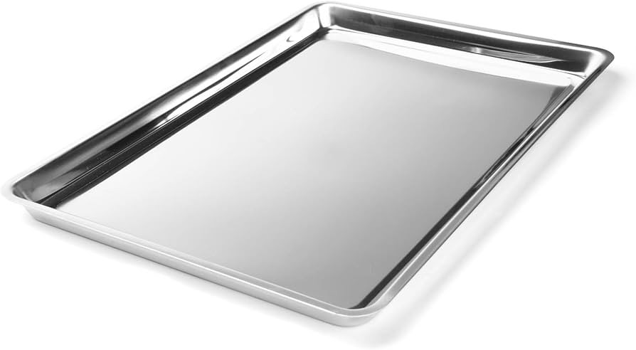 Fox Run Stainless Steel Jelly Roll Pan & Cookie Baking Sheet, 16.25 x 11.25 x 0.75 inches | Amazon (US)