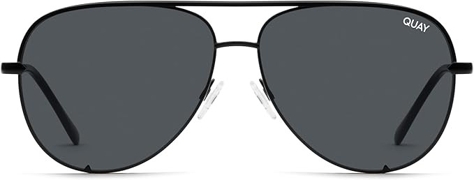 Quay - Sunglasses for Men & Women, Polarized Aviator Lenses with UV Protection, Oversized Sunglas... | Amazon (US)