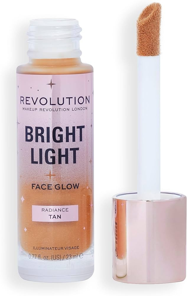 Revolution, Bright Light Face Glow, Lightweight & Brightening Multi-Use Skin Tint, Illuminating a... | Amazon (US)