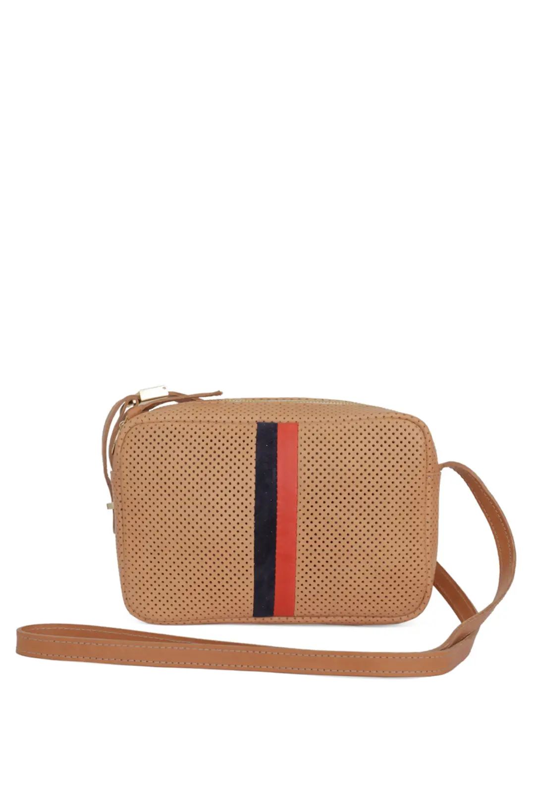 Clare V. Natural Striped Mini Sac Bag | Rent The Runway