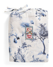 Linen Blend Floral Duvet Cover | TJ Maxx