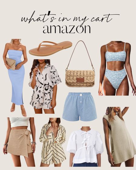 What’s in my cart Amazon 🙌🏻🙌🏻

Swimsuit, spring outfits, sandals, summer vacation dress, purse, lounge sets 

#LTKfindsunder100 #LTKstyletip #LTKshoecrush