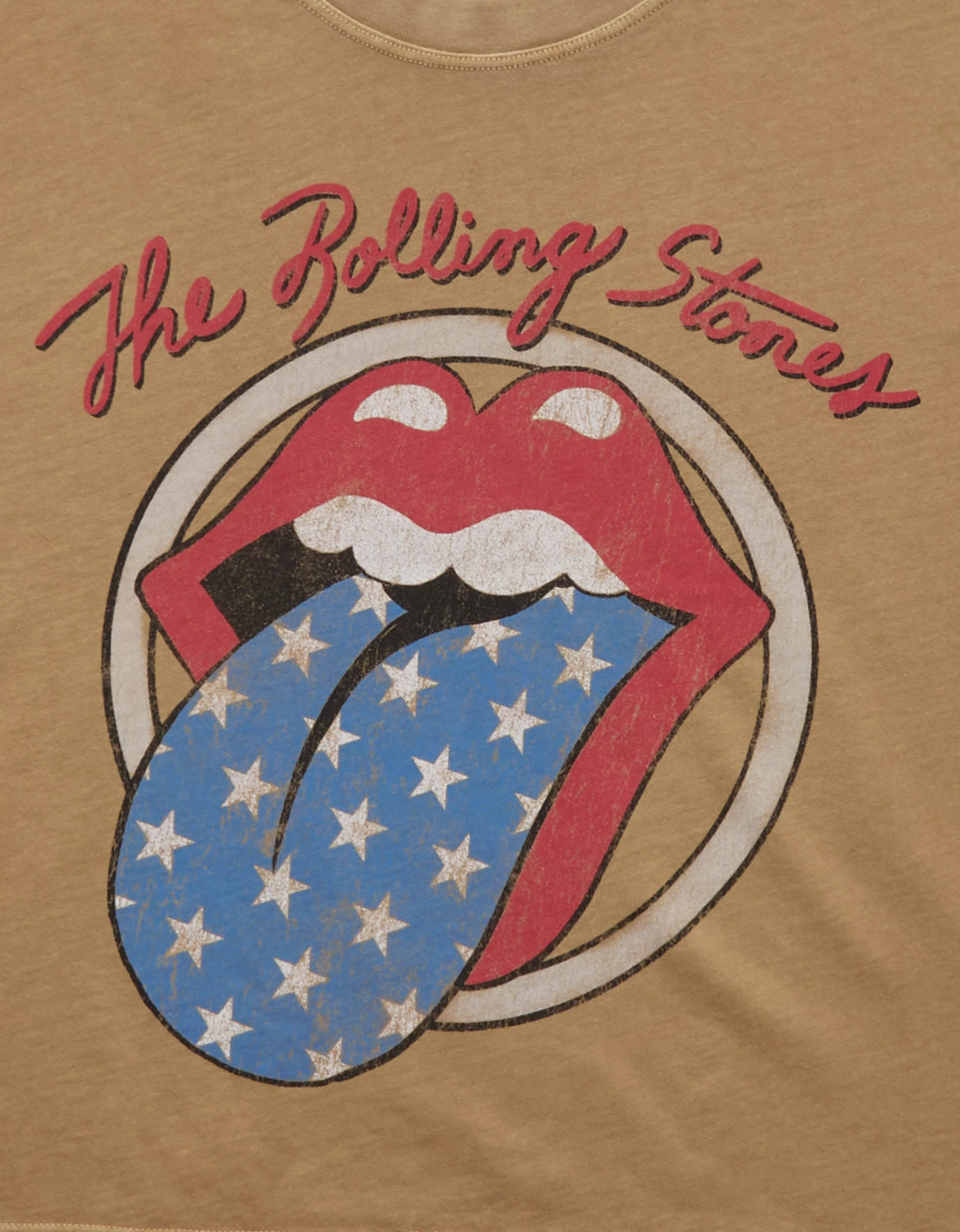 AE Boxy Rolling Stones Graphic T-Shirt | American Eagle Outfitters (US & CA)