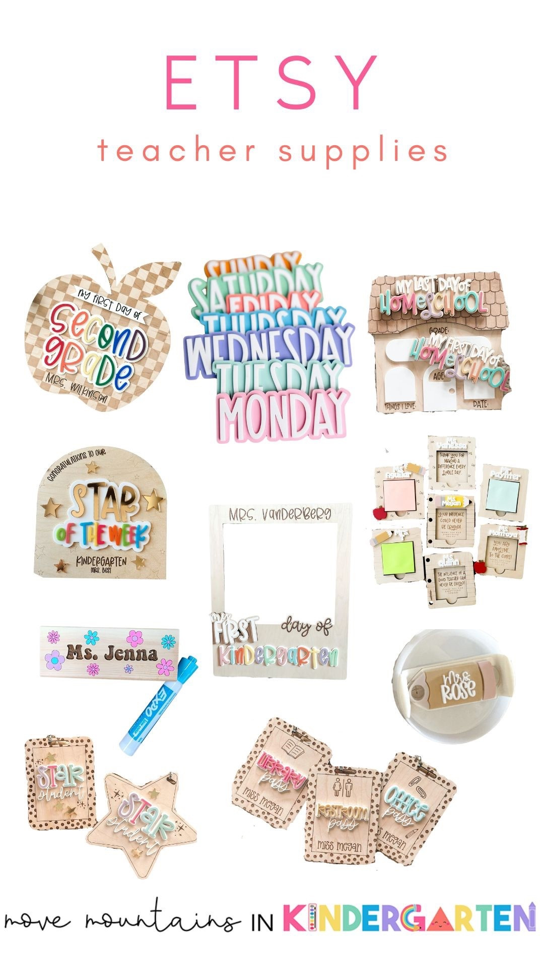 Super cute teacher finds from Etsy! 

#LTKStyleTip #LTKFindsUnder50 #LTKU