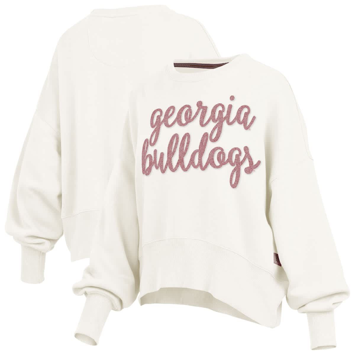 NCAA Georgia Bulldogs Chelsea Oversized Pullover Sweatshirt | Belk