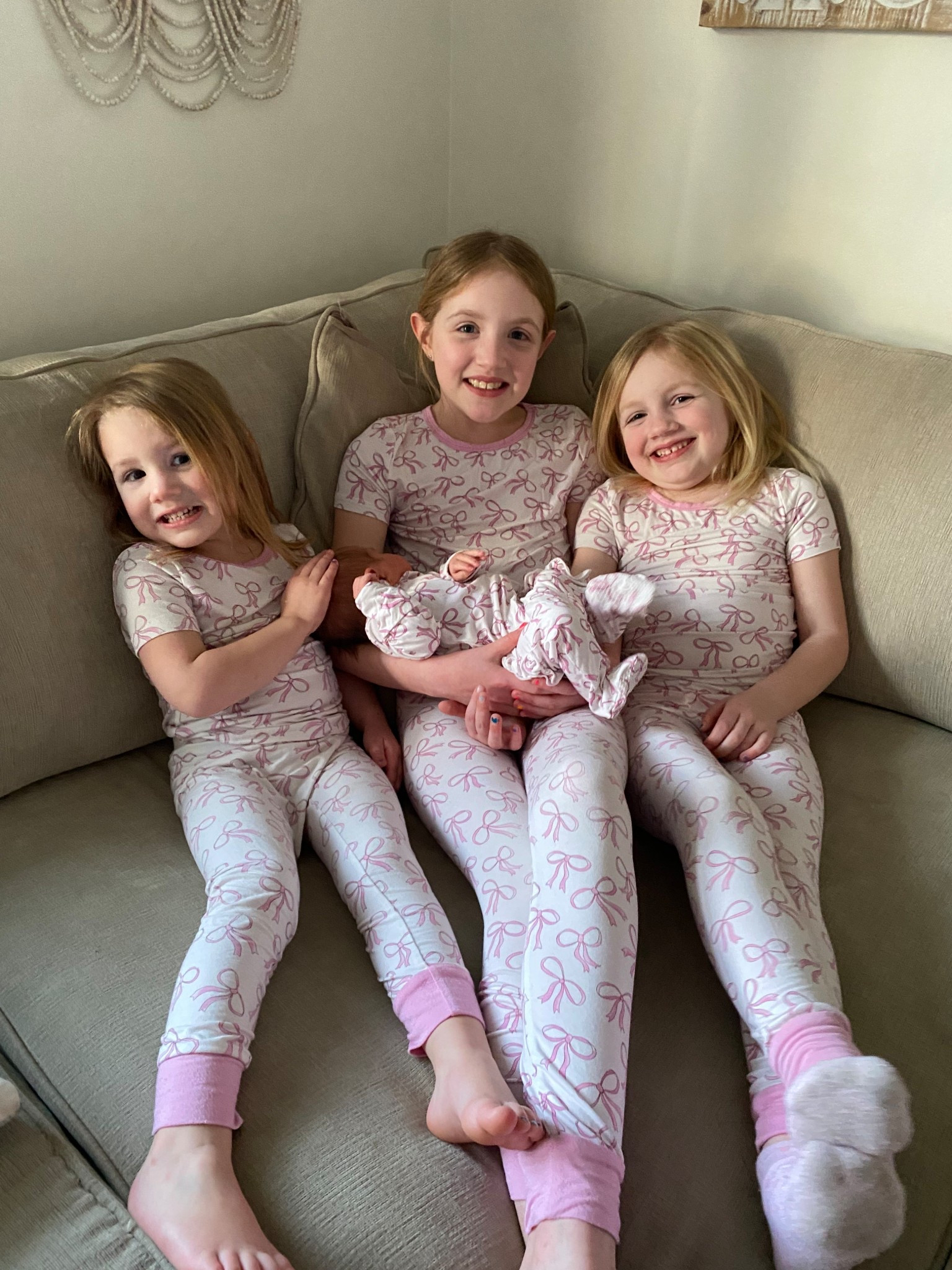 Found the cutest bow pjs for the girls to wear to the baby sprinkle. 🎀💗 // Easter // pajamas // bamboo 



#LTKKids #LTKSeasonal #LTKBaby