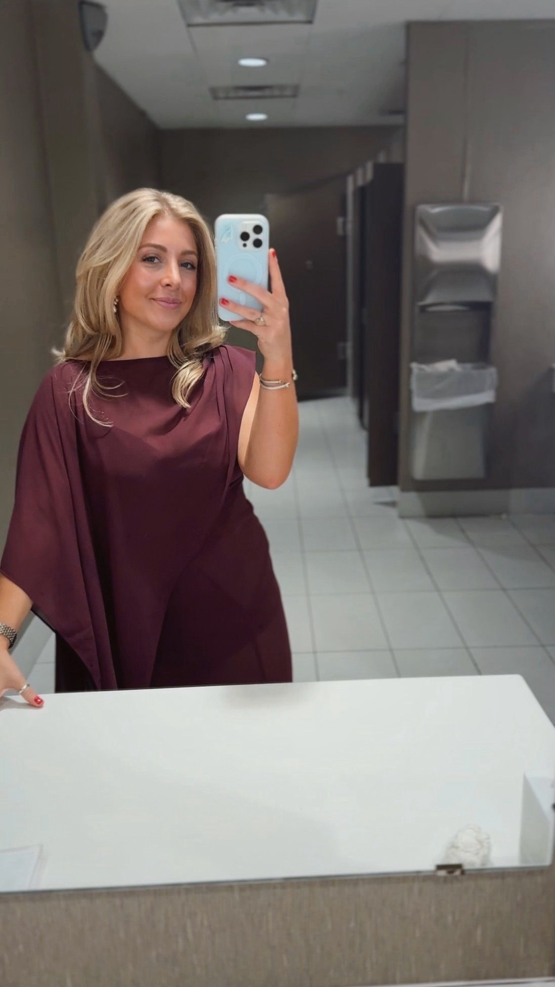 Burgandy Wedding Guest Dress for Fall/Winter Weddings

SIZING: Fits TTS (wearing a size 6)

#LTKHoliday #LTKWedding #LTKMidsize