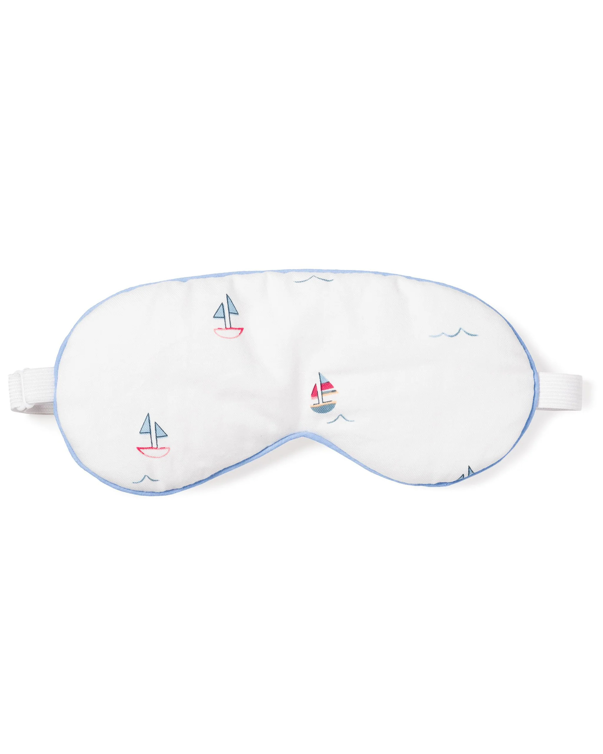 Adult's Twill Sleep Mask in Bateau | Petite Plume