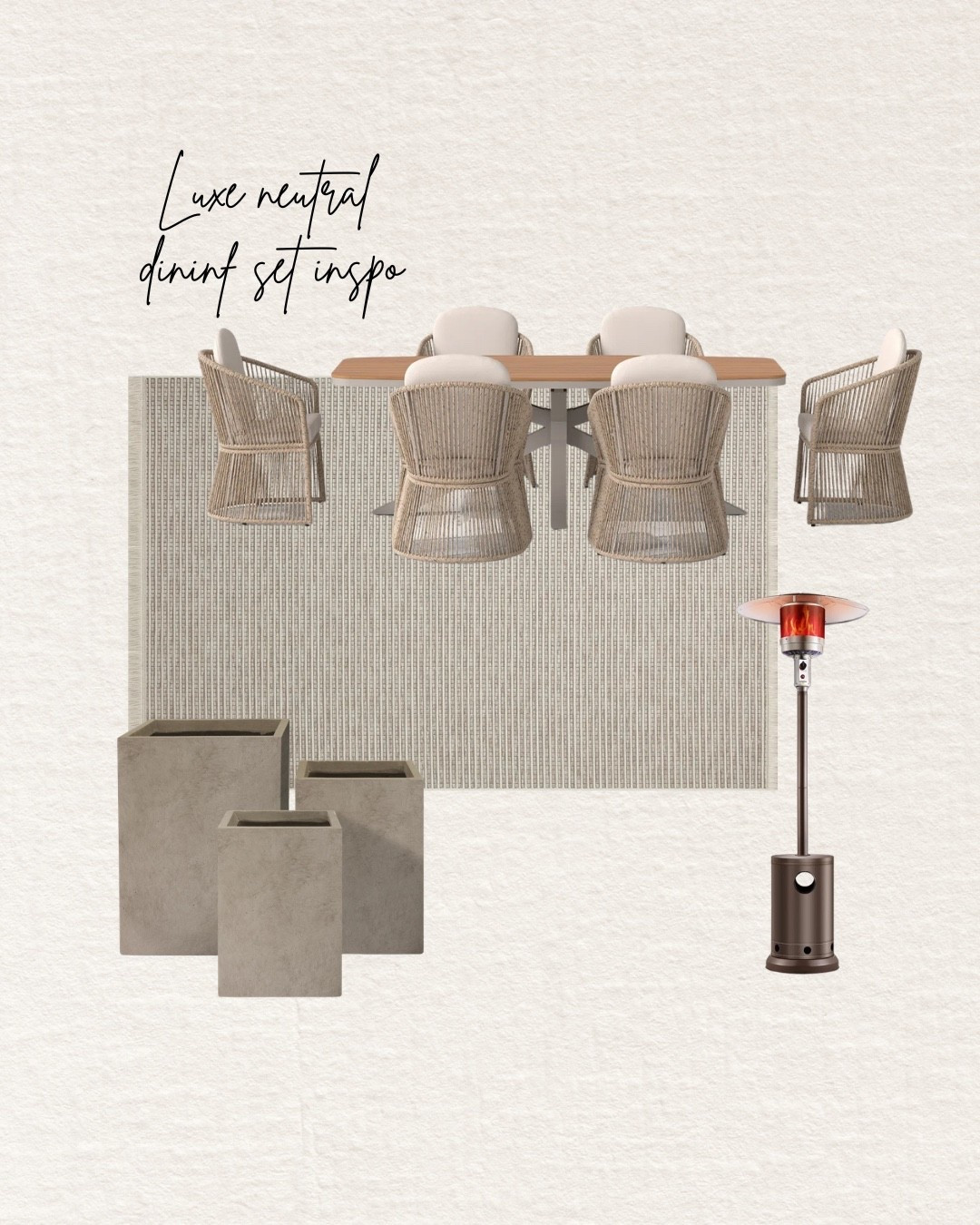 #ad the most stunning @Wayfair  outdoor dining set I styled that each item is on sale! High end styles 😍 #wayfair #wayfairpartner #wishyouwerehere #outdoor

#LTKSaleAlert #LTKHome #LTKSeasonal