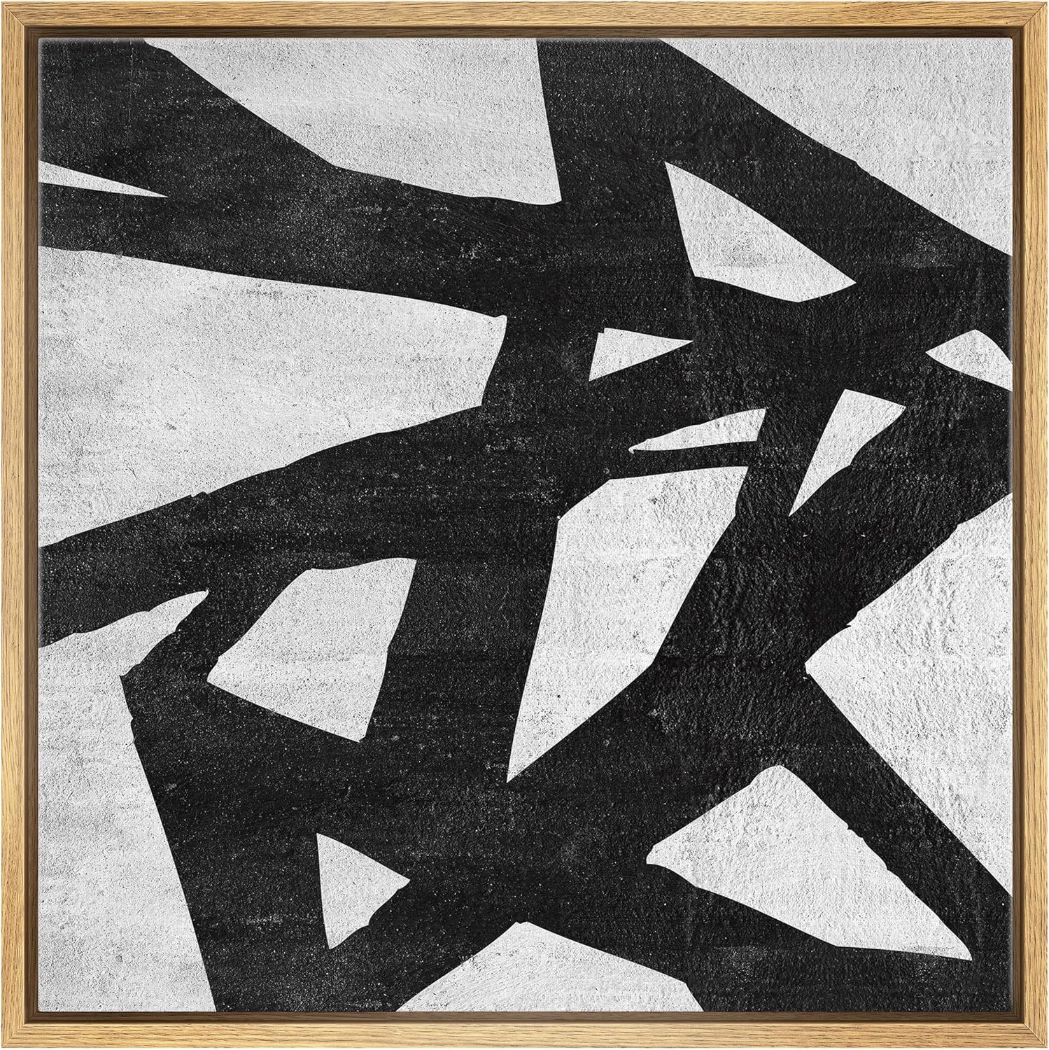 SIGNWIN Framed Canvas Wall Art Abstract Ink Painting Canvas Prints Home Artwork Decoration for Li... | Amazon (US)