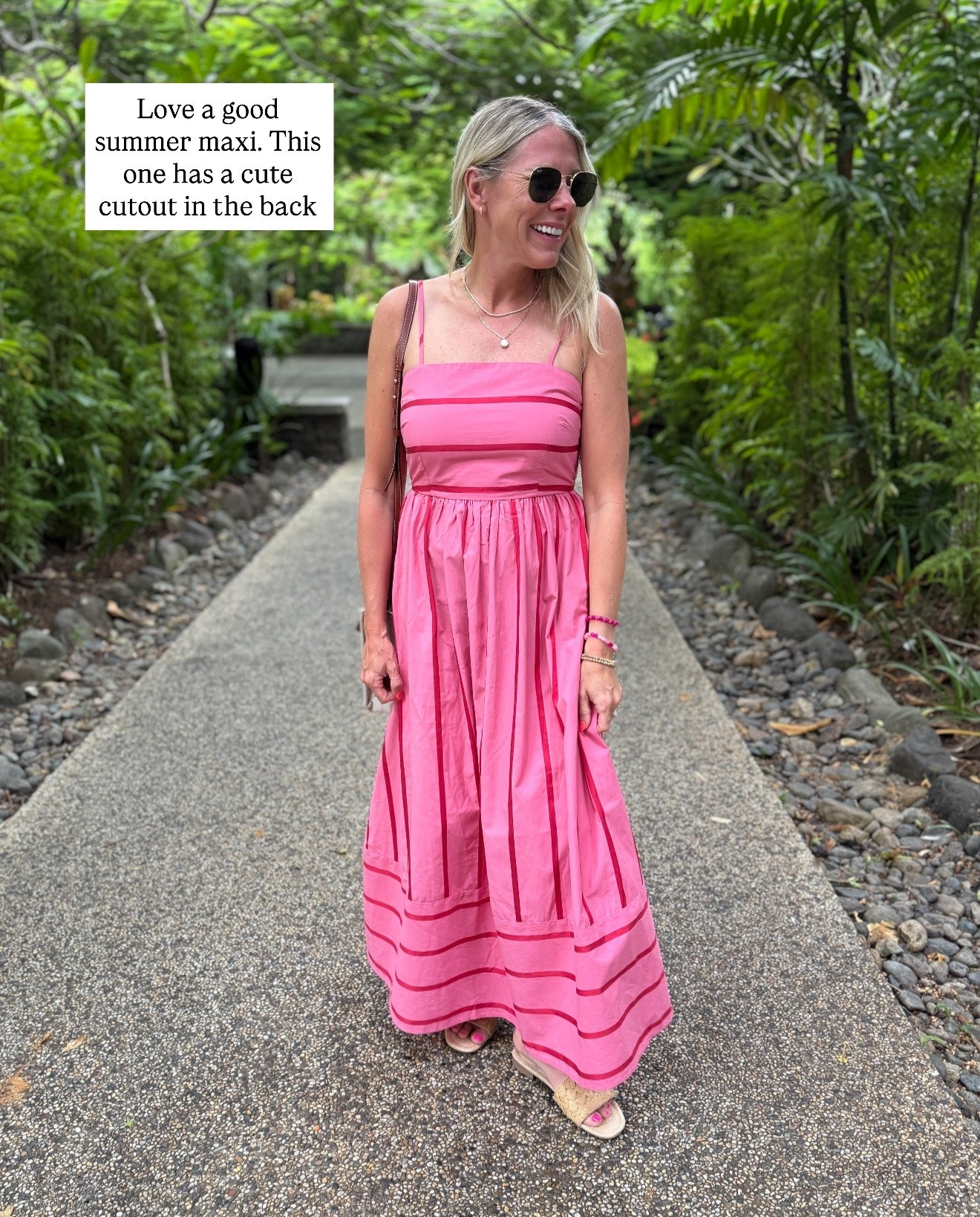 Size small pink maxi dress 

#LTKOver40 #LTKSeasonal #LTKStyleTip