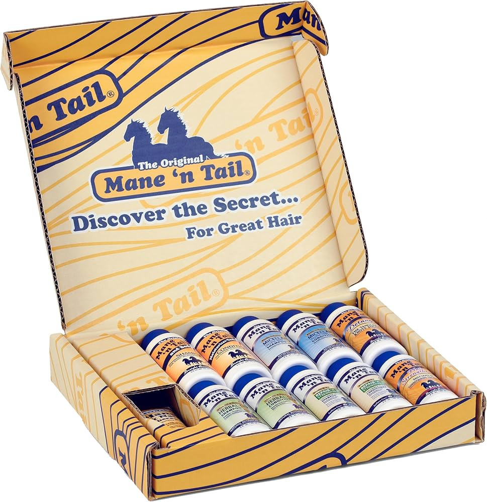 Mane 'n Tail Brand Sampler Trial Size Shampoos Conditioners and Detanglers to Cleanse Strengthen ... | Amazon (US)