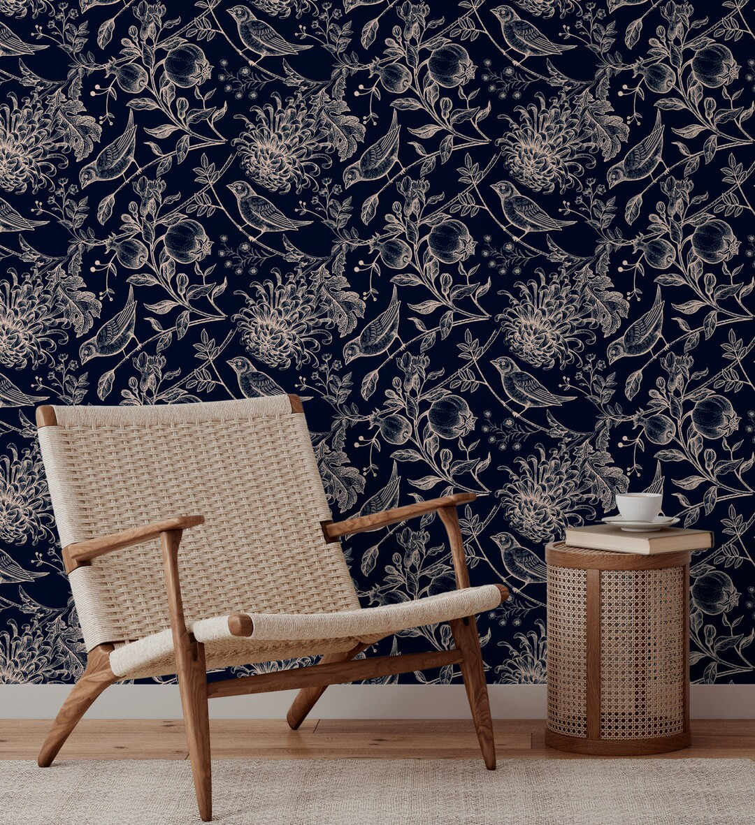 Peel and Stick Wallpaper Removable Wallpaper Wall Decor Home Decor Wall Art Printable Wall Art Ro... | Etsy (US)