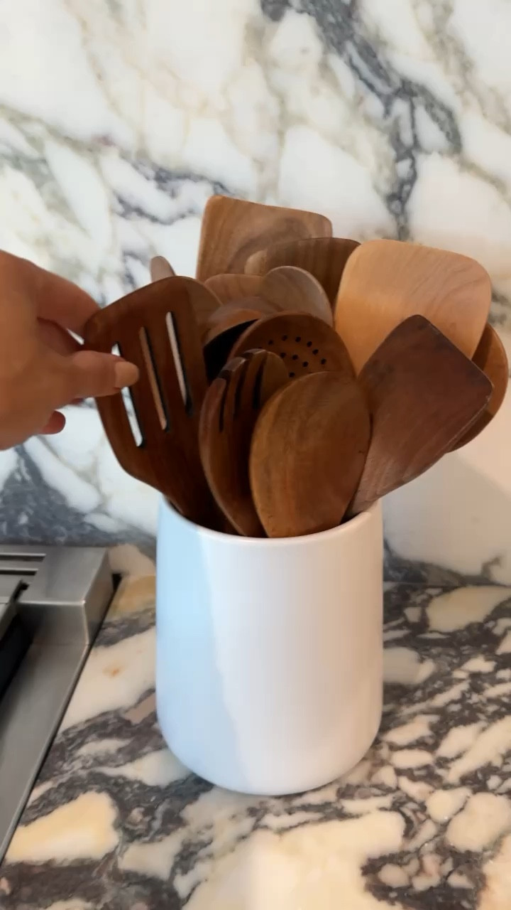 Amazon kitchen find, wooden spoons that come in a set at a great deal!

#LTKHome #LTKSummerSales #LTKFindsUnder50