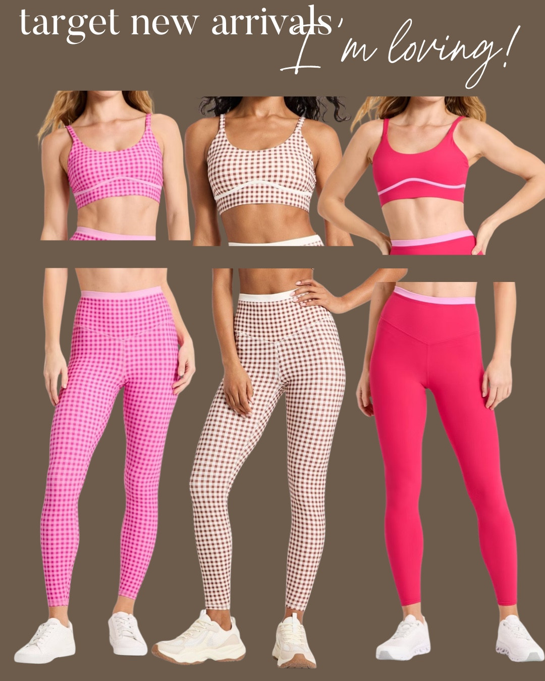 Target new arrivals active sets matching set size xs workout set for spring Valentine’s Day 

#LTKValentine #LTKootd #LTKfitnessgoals