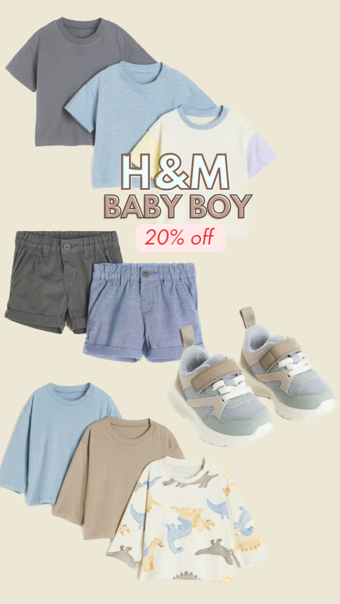 20% off entire site for H&M! They have the cutest baby boy sets! 

#LTKbaby #LTKstyletip #LTKkids
