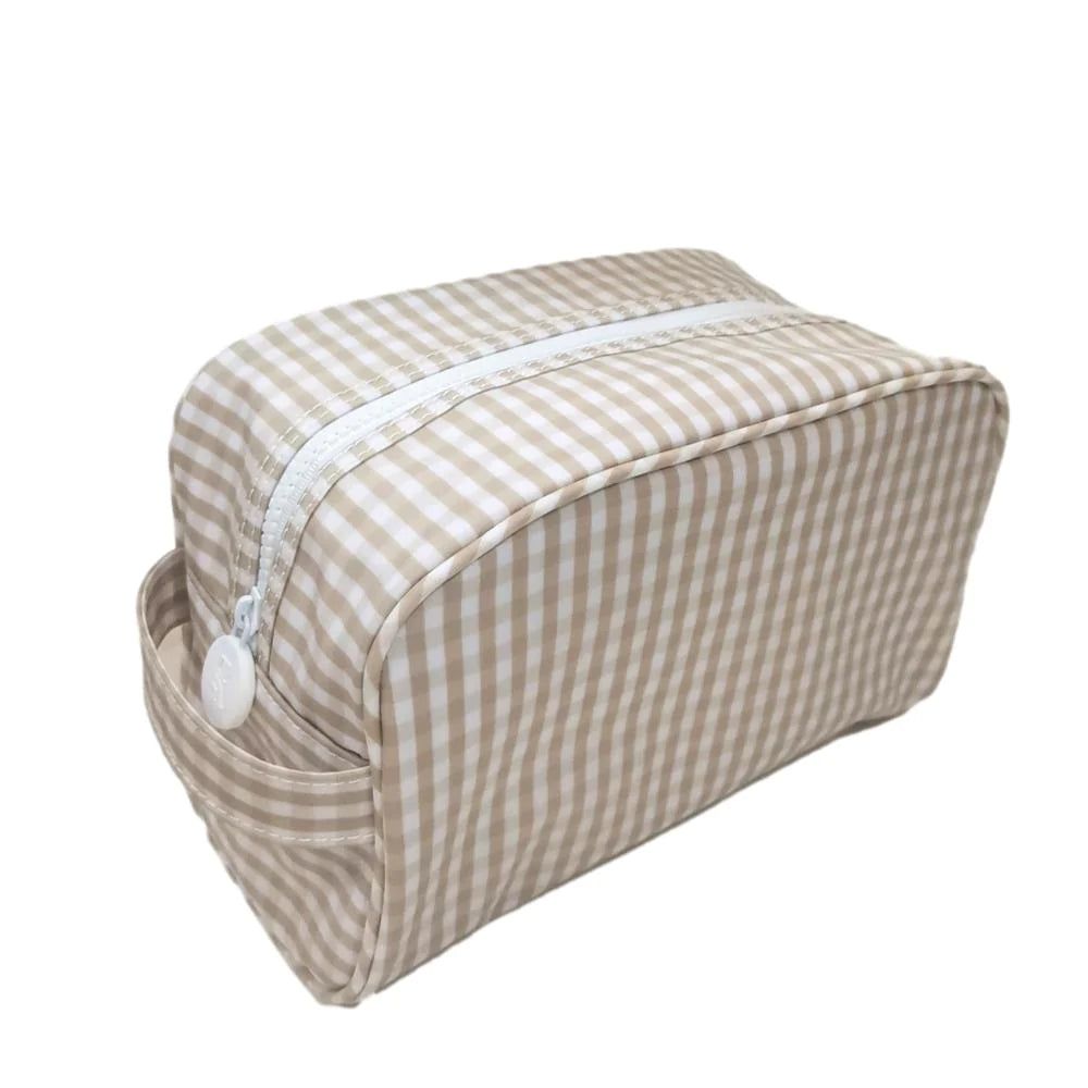 STOWAWAY - khaki Gingham (preorder) | Lovely Little Things Boutique