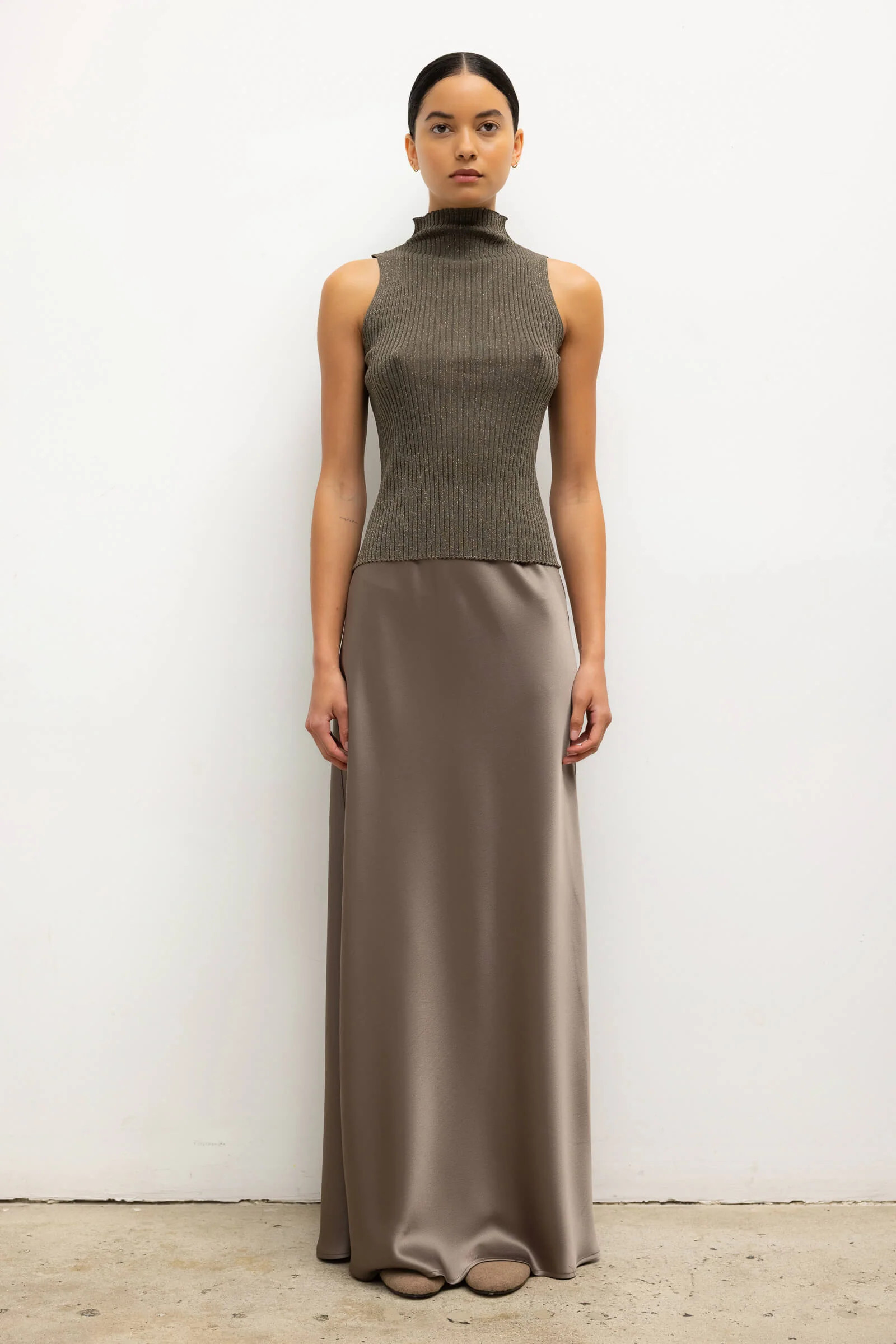 Barb Bias Skirt | LESET