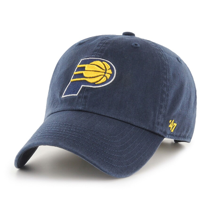 Indiana Pacers '47 Team Logo Clean Up Adjustable Hat - Navy | Lids