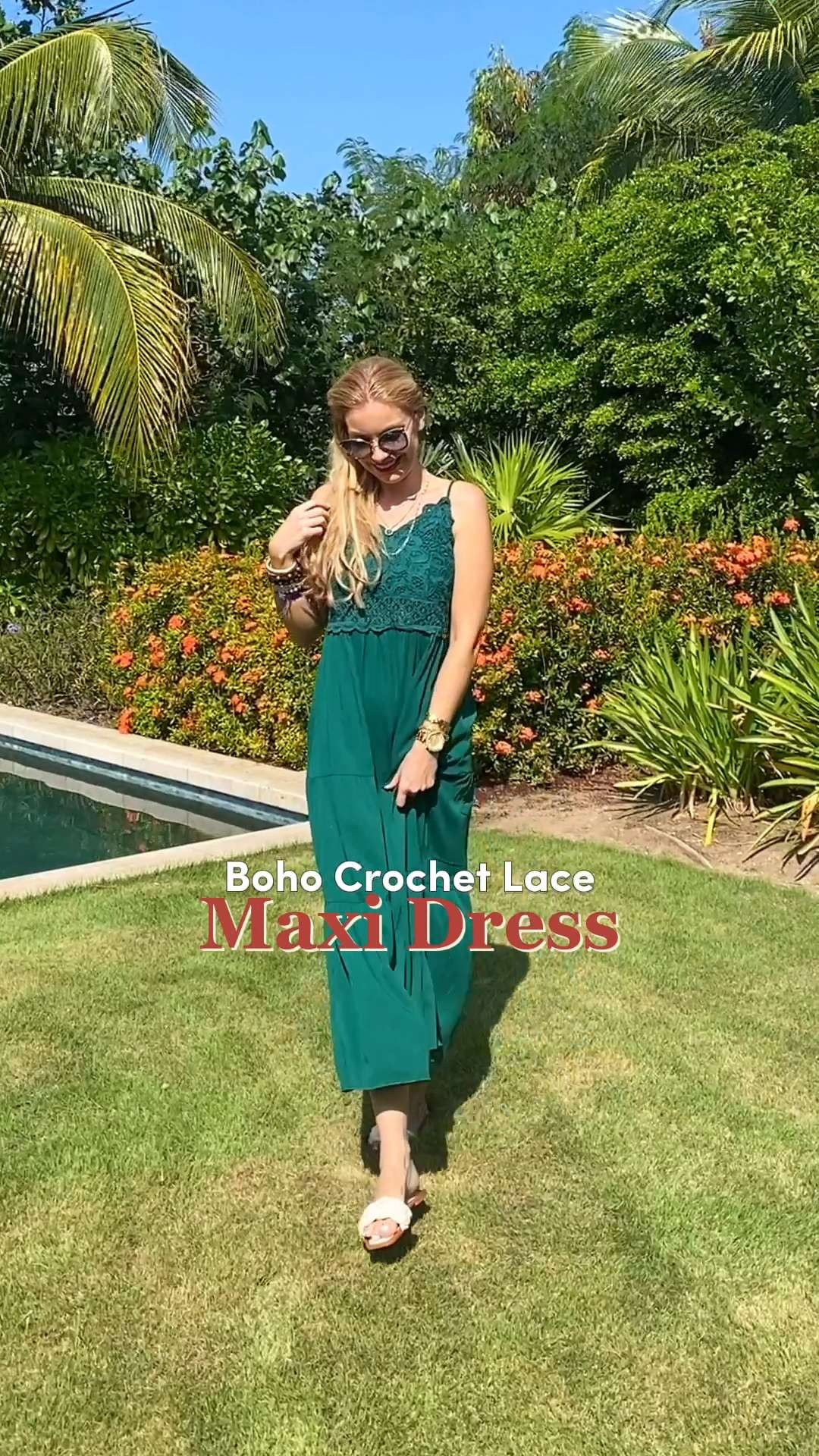 Channel your inner wanderlust with the dress of the season! 👗 The Dokuritu Boho Crochet Lace Maxi Dress is a romantic masterpiece. Great gift ideas for a bride’s honeymoon wardrobe, an outdoor graduation, or a "treat yourself" piece for your next tropical getaway 🌸 #Dokuritu #BohoStyle #MaxiDress #LaceMaxiDress #BohoChic  

#LTKSeasonal #LTKSwim #LTKTravel