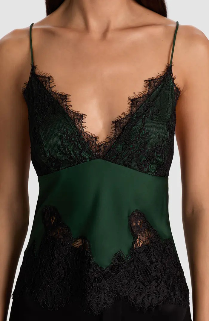 Claudia Lace & Satin Camisole | Nordstrom