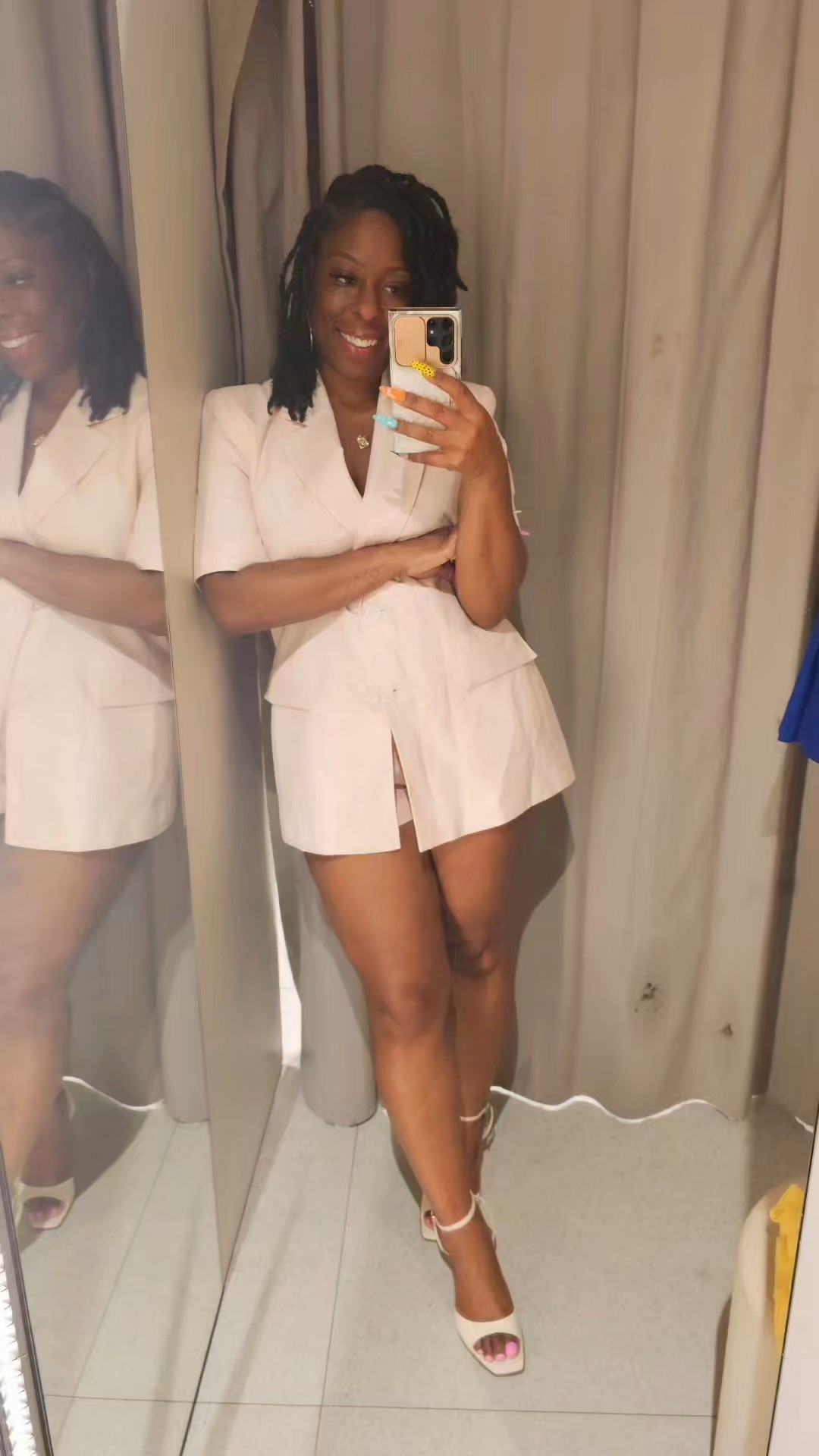 I could not get the fit right on this outfit. The large was loose and the medium was tight 🤷🏾 It has potential on someone else.#zara #tryonhaul #fashionable40s #ootdfashion #FitCheck #set Top - 2753/529/620£59.99Shorts - 2753/429/620£25.99

#LTKSummerEdit #LTKOver40 #LTKStyleTip