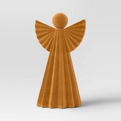 9" Flocked Angel Figurine - Wondershop™ | Target