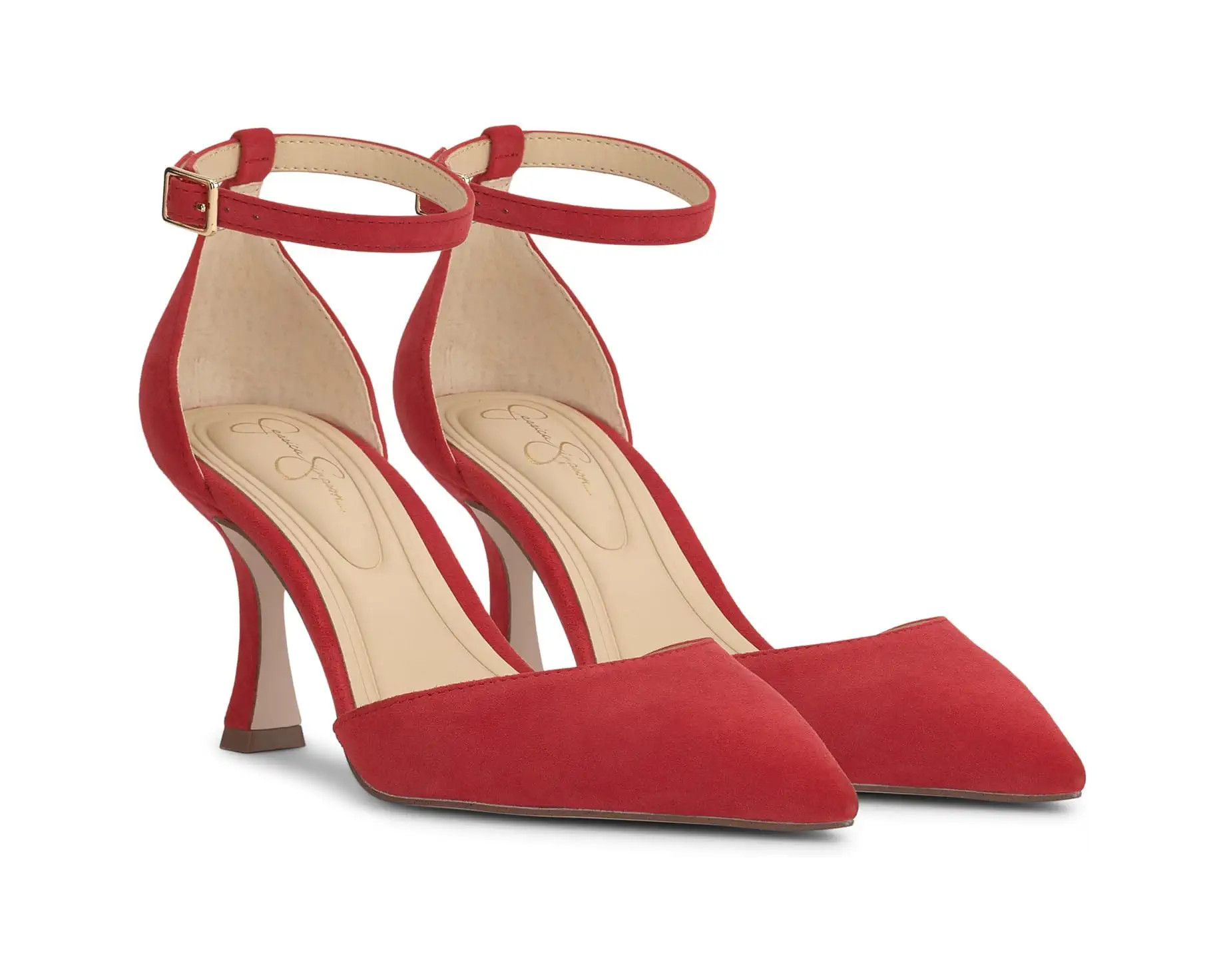 Foxena Pointed Toe Ankle Strap Pump | Zappos