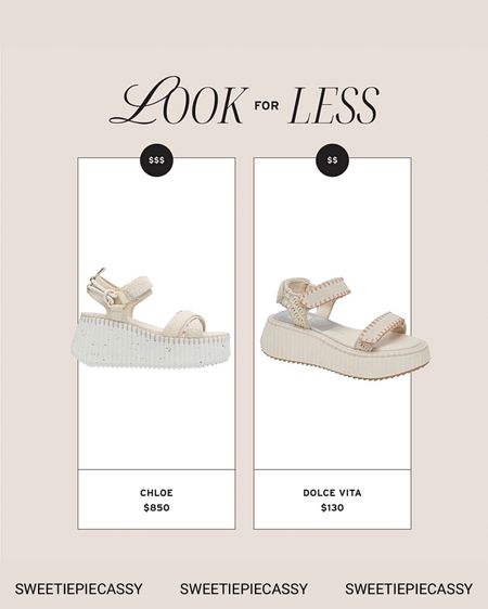 Looks for Less: Sandals Edition 👡 

I personally love Dolce Vita, so I will always go for them but who can’t resist some Chloe once in a while? I’ve put together not only these, but a bunch of my favourites from this new season!💫

#LTKstyletip #LTKshoes #LTKsummer