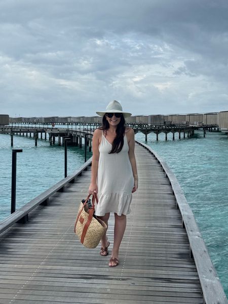 Beach cover up and my all time favorite sun hat that’s amazing for travel! 

#janessaleone #amazonstyle #beachvacation 

#LTKtravel #LTKstyletip #LTKswim
