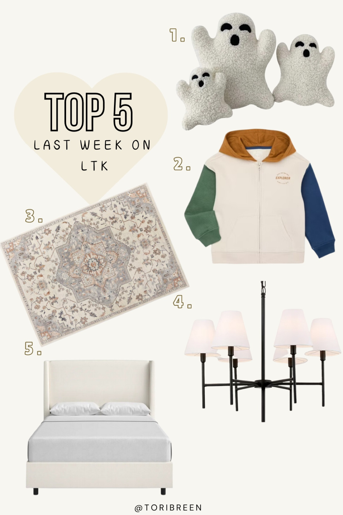Top 5 best sellers on LTK. Last week’s most loved. Best selling rug, best selling bed, Halloween decor 

#LTKSeasonal #LTKFallSale #LTKKids