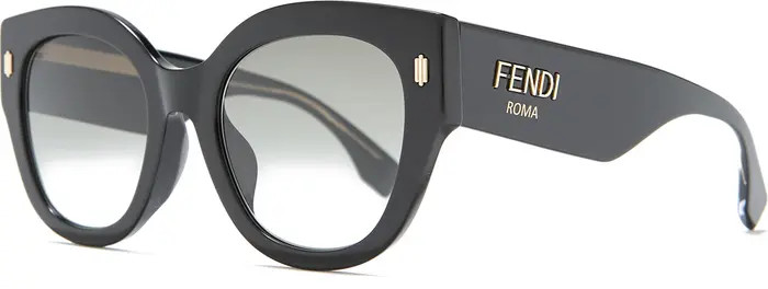 53mm Cat Eye Sunglasses | Nordstrom Rack