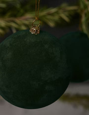 Cody Foster & Co Velvet Ball Ornament (Set of 3) | Lulu and Georgia 