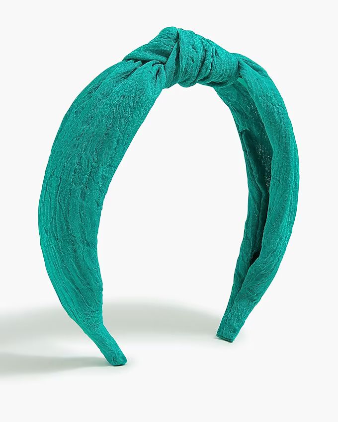 Knotted gauze headband | J.Crew Factory