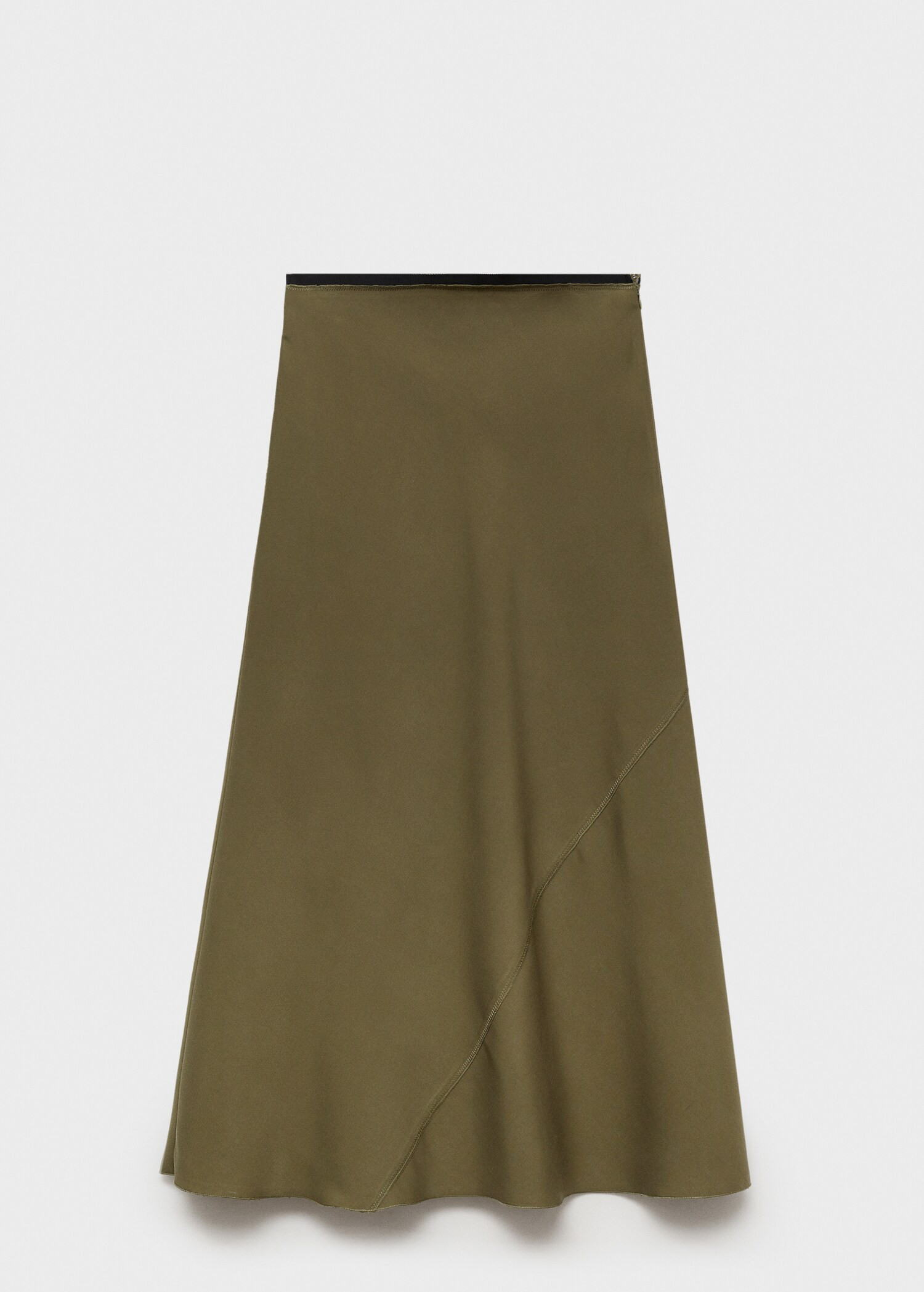 Midi satin skirt - Women | MANGO USA | Mango (US/MX/AU)